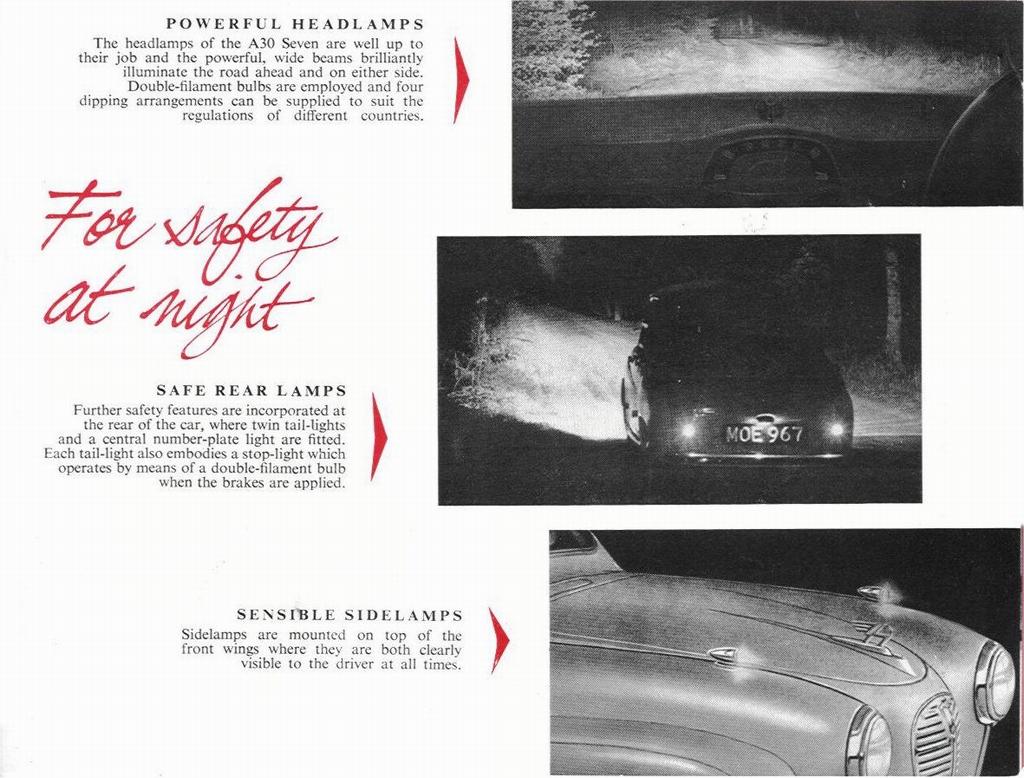 1951 Austin A30 Seven Brochure Page 26